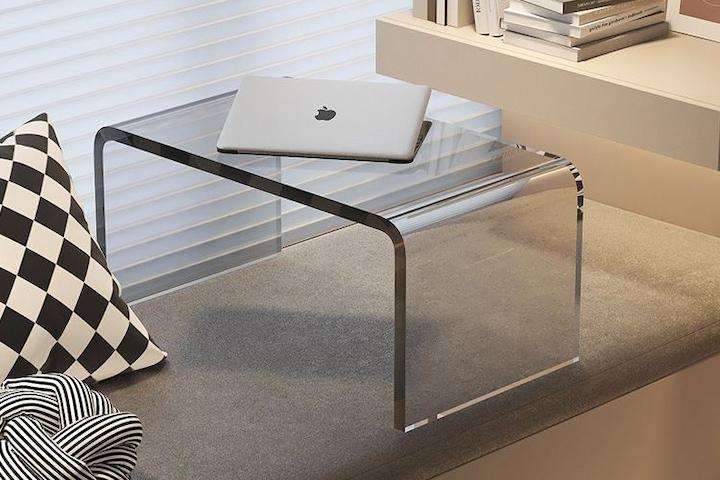 국내자체제작 투명 아크릴 소파테이블 사이드테이블 6sizes