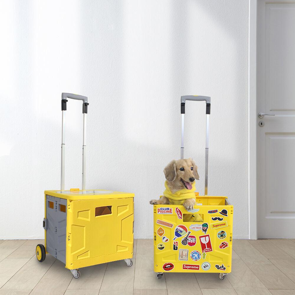 장바구니캐리어 4바퀴달린 접이식쇼핑카트 캠핑웨건