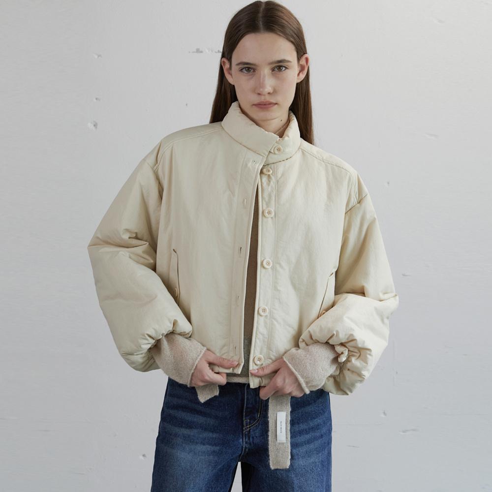 Shining padded jumper (cream)