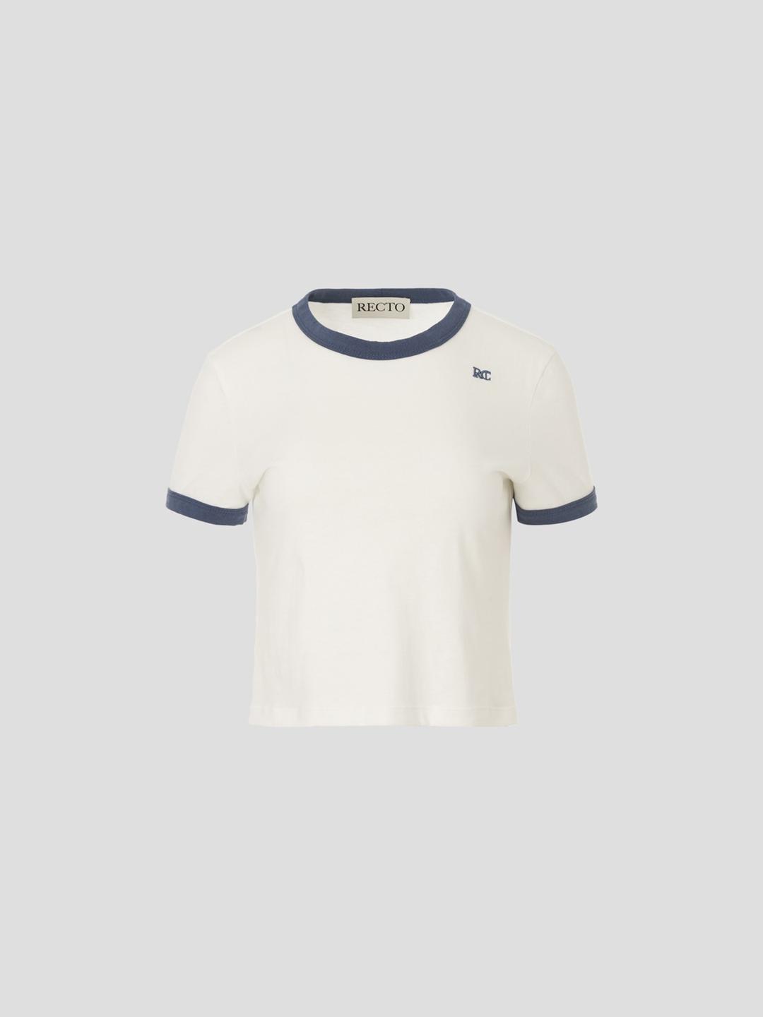 렉토 RC EMBROIDERY BABY T-SHIRT (OFF WHITE) - 위시버킷