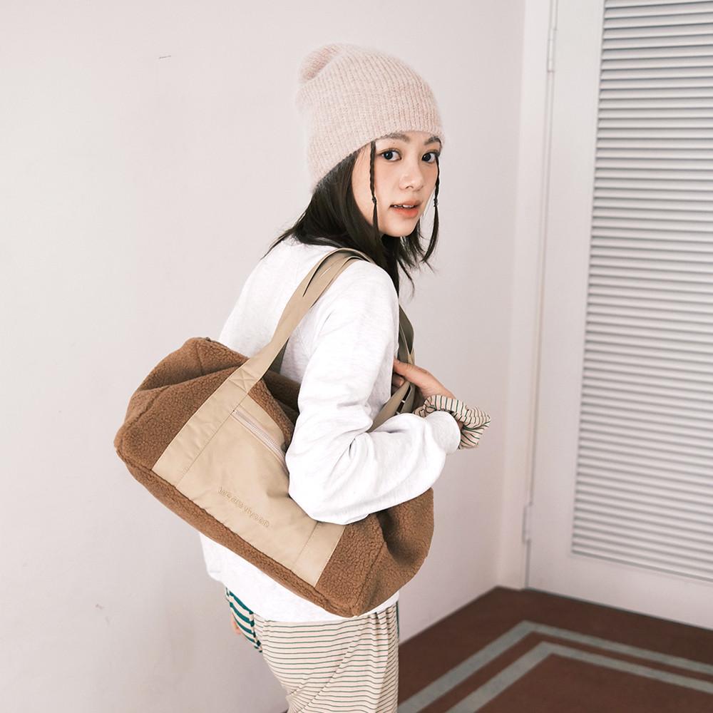 Shearing duffle bag (brown)