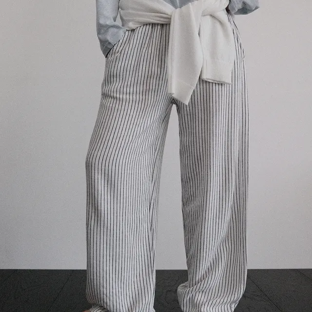 린넨스트라이프팬츠