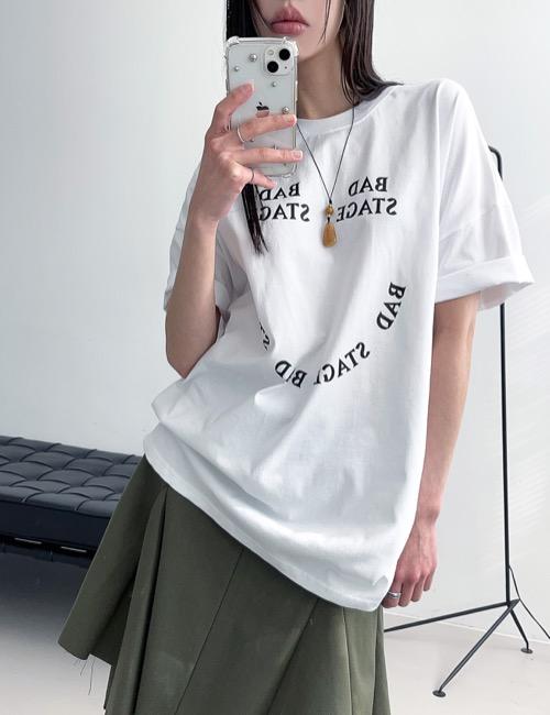 stage printing boxy tee