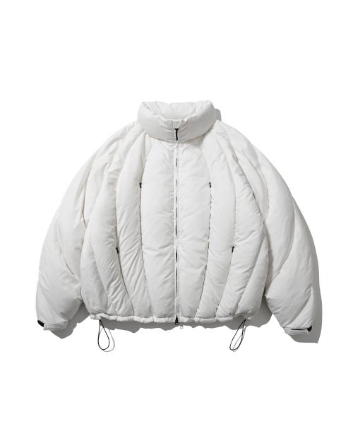 Iconic Balloon-Panel Down Jacket - Off White