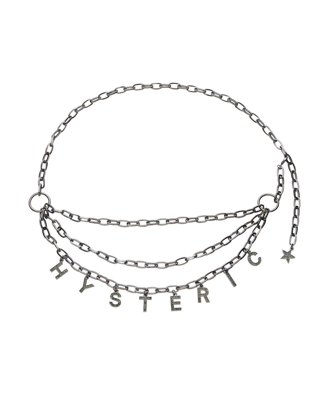 HYSTERIC LOGO チェーンベルト|HYSTERIC GLAMOUR WOMEN | HYSTERIC GLAMOUR ONLINE STORE ヒステリックグラマーオンラインストア