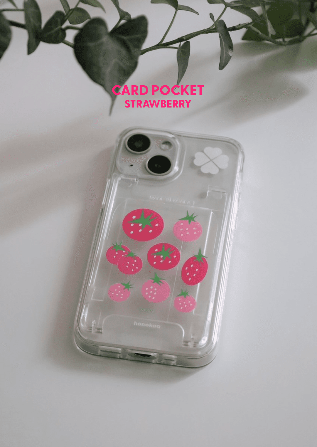 STRAWBERRY card pocket