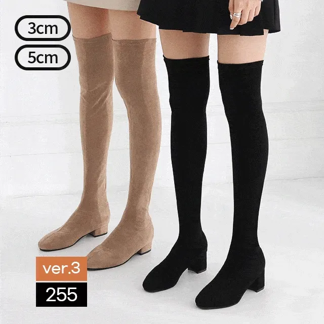 ⚡오늘출발⚡쫀쫀 스판 스웨이드 니하이 삭스 롱부츠 싸이하이 부츠 L-9467/9469/11339