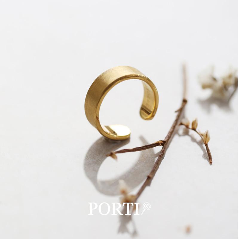 [뽀르띠] 3.75g 탯줄(II) 순금 반지 돌반지