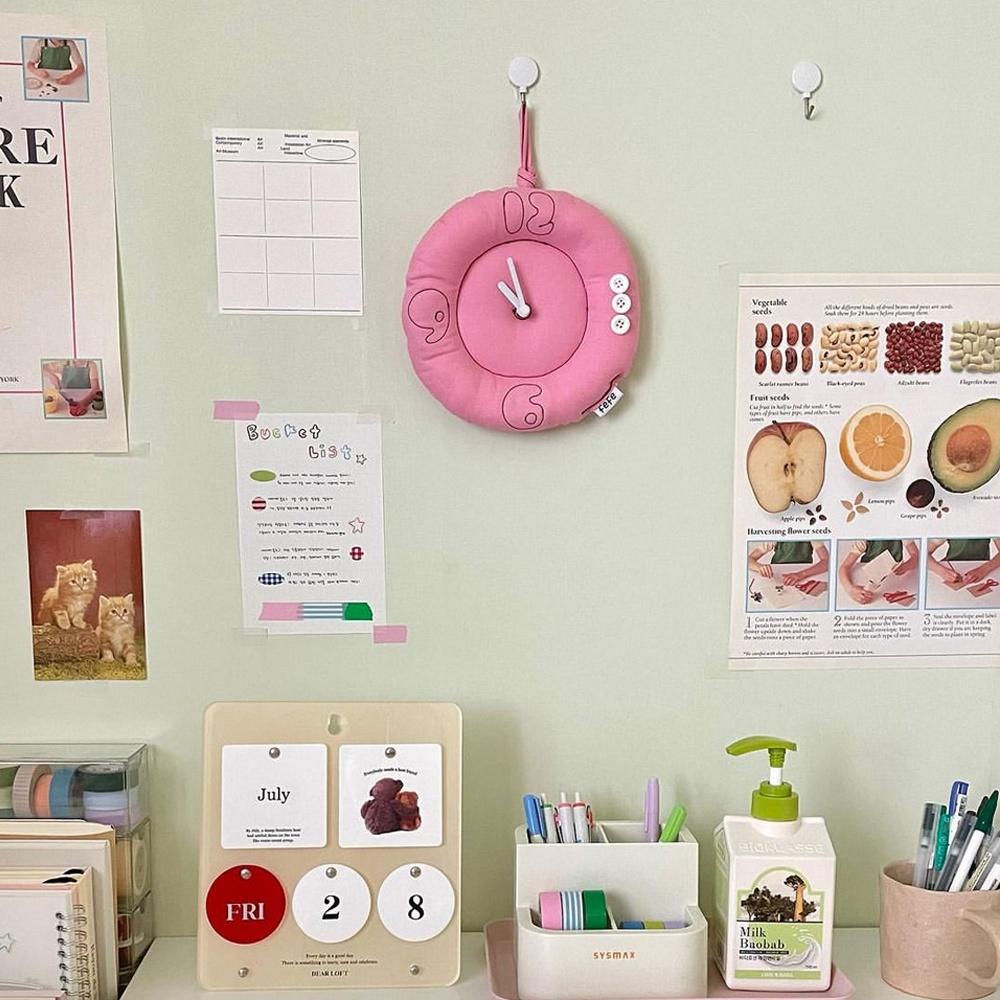 Chubby Clock 처비클락(무소음)_4Colors