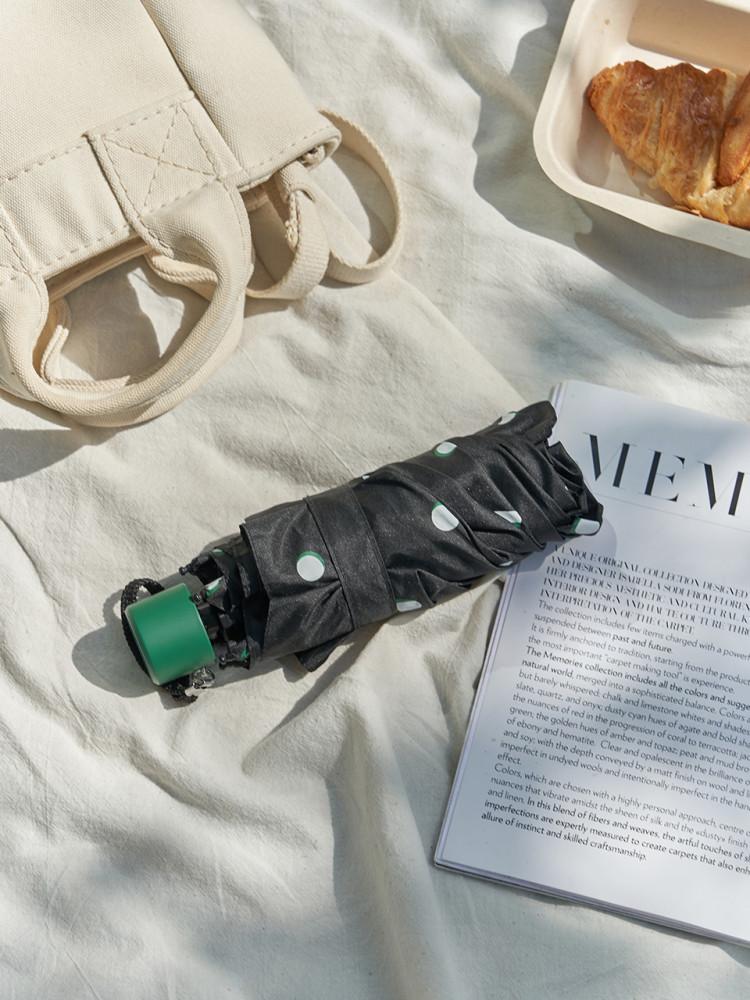 그린 포인트 미니 접이식우산(양산겸용)