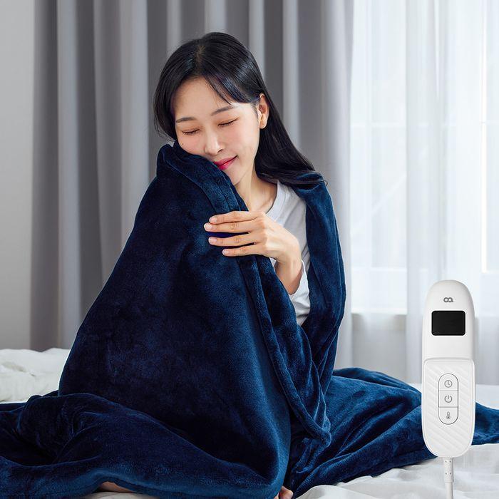 포그밍 전기 무릎 담요 온열 극세사 휴대용 전기요