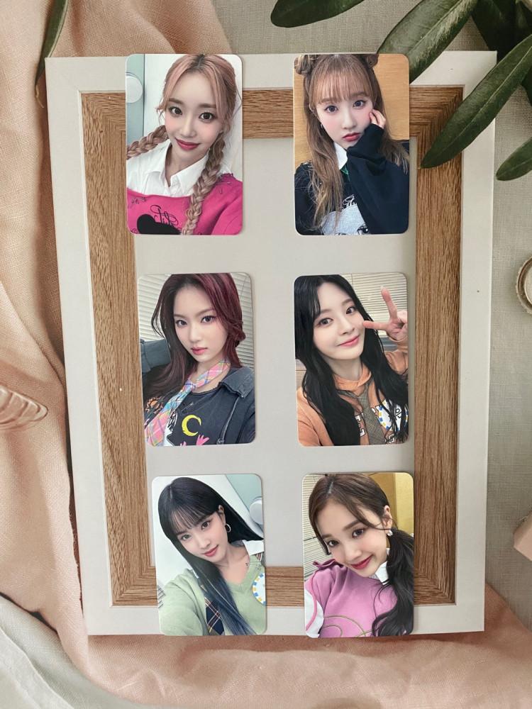 스테이씨 Teddy Bear 원더월 럭드 B버전 포카 수민 시은 아이사 세은 윤 재이 테디베어 포토카드