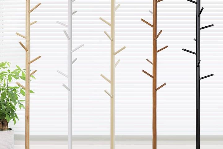 원목 원형 스탠드 옷걸이 5colors