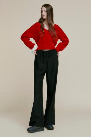 Ribbon Knit Pullover