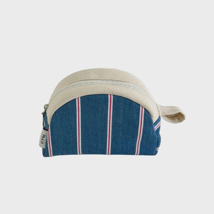 Yuca Pouch (유카 파우치) Deni Red Stripe