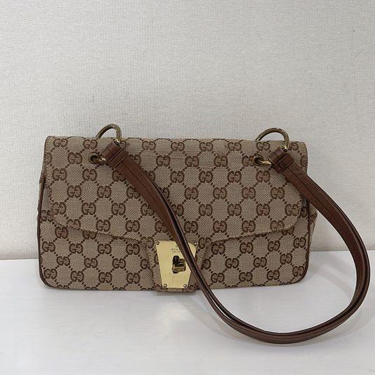 구찌 빈티지 GG 캔버스 숄더백
