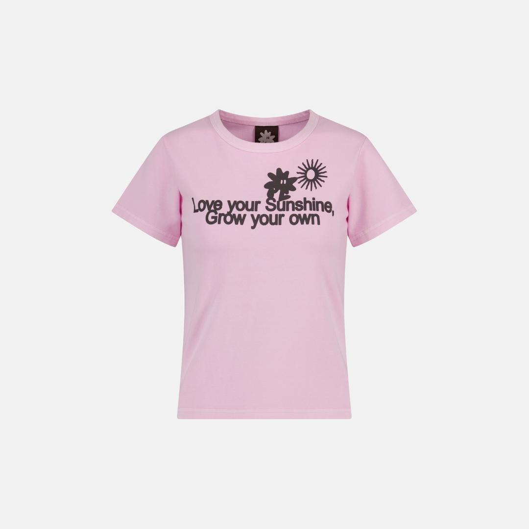 W Love Your Sunshine Tee Pink