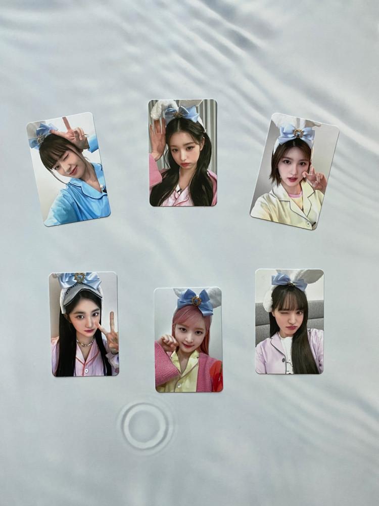 아이브 아이엠 사웨 럭드 B버전 포카 IVE 장원영 안유진 레이 가을 리즈 이서 사운드웨이브 럭키드로우 파자마착장 포토카드