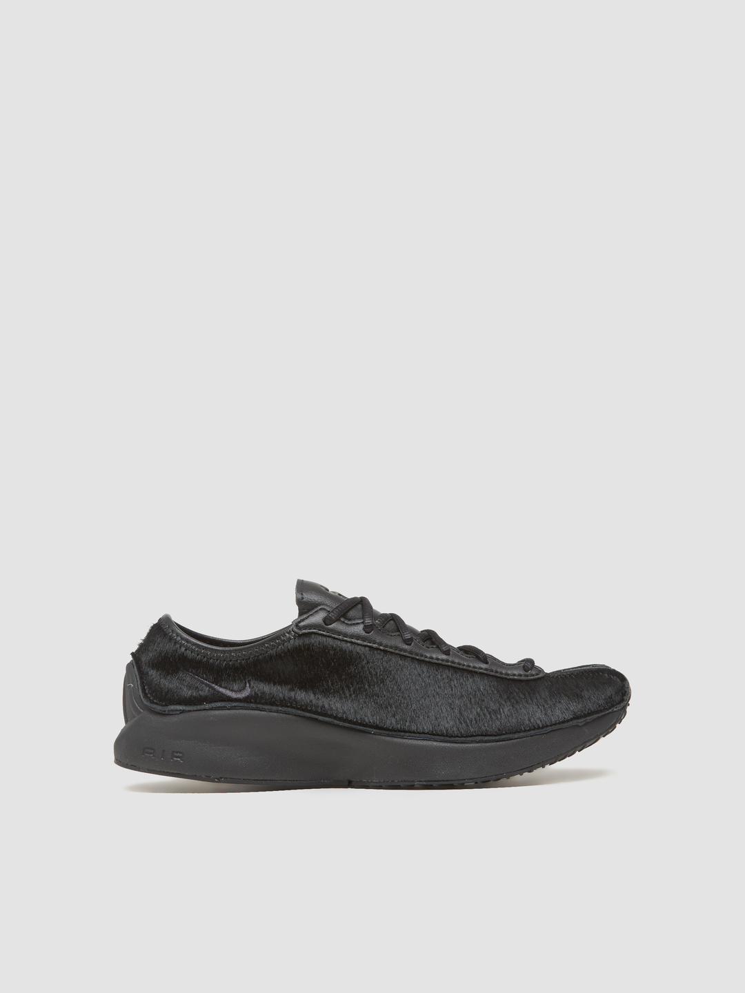 Nike - WMNS Air Superfly LX Pony Hair Sneaker in Black & Off Noir - HQ9148-001