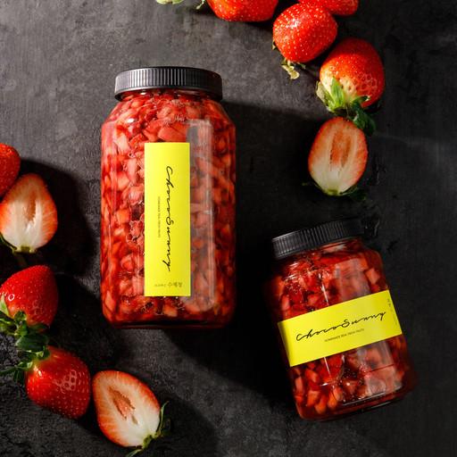 빠른배송❤전국판매1위 딸기청 선생님 선물세트 비정제원당 [원산지:작품정보참조]