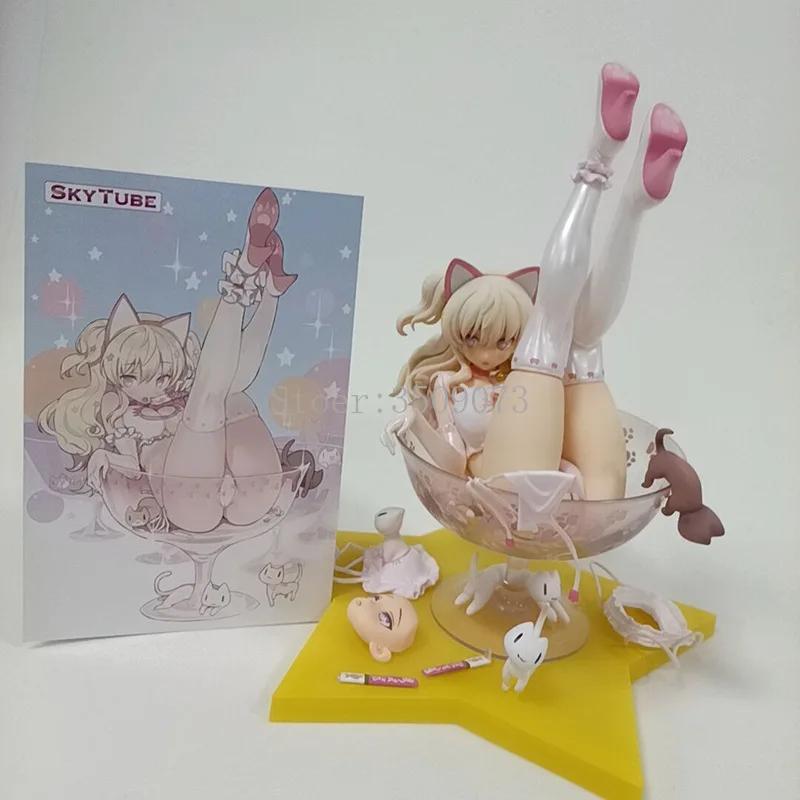 SkyTube Blade 섹시한 애니메이션 피규어, 치유루 란제리, 액션 피규어, 치유루 란제리, PVC 피규어, 성인 모델 인형 장난감, 19cm
