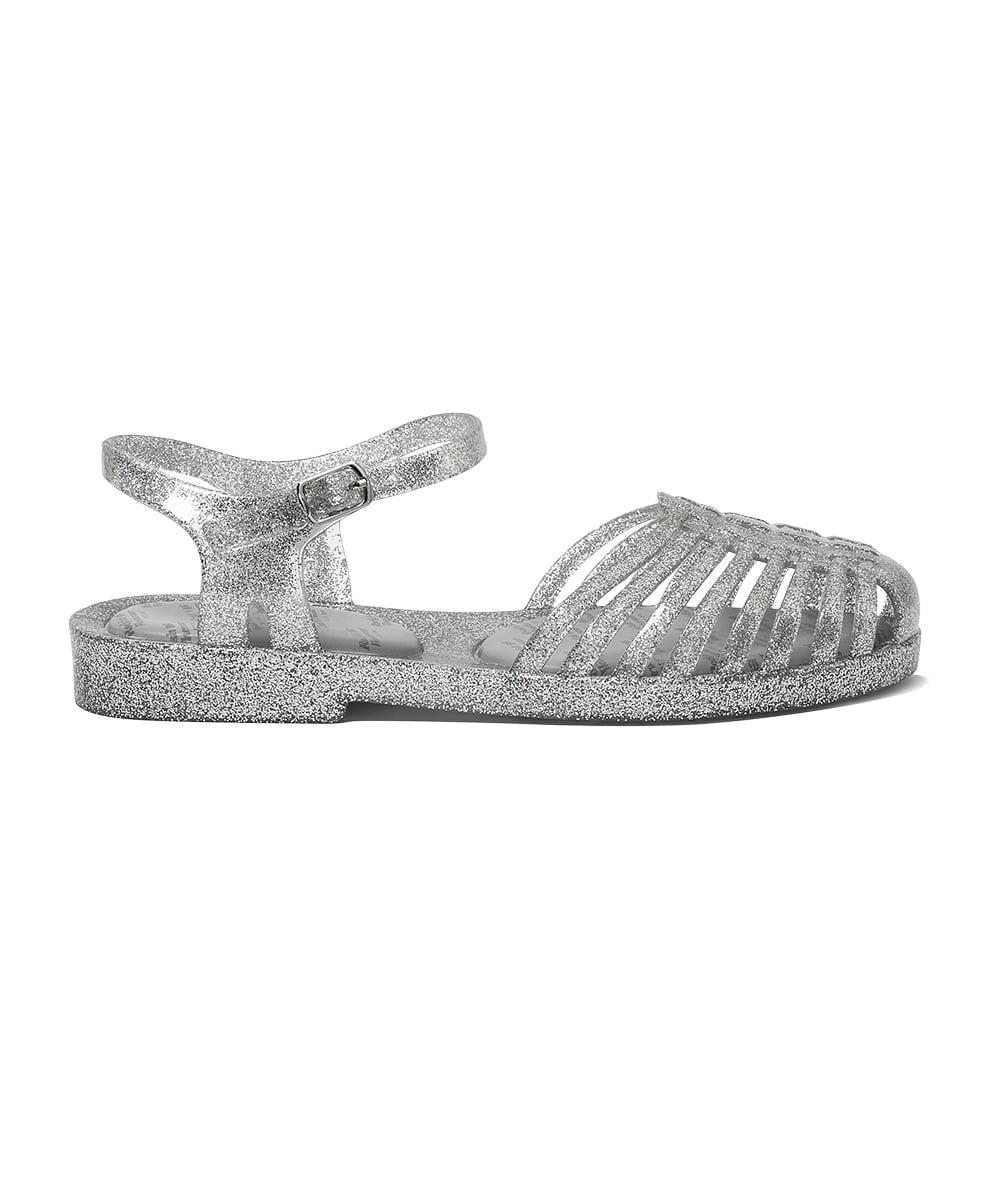 [NEW 10%] GLAIR STRAPPY SANDALS(GLITTER) - GLITTER SILVER