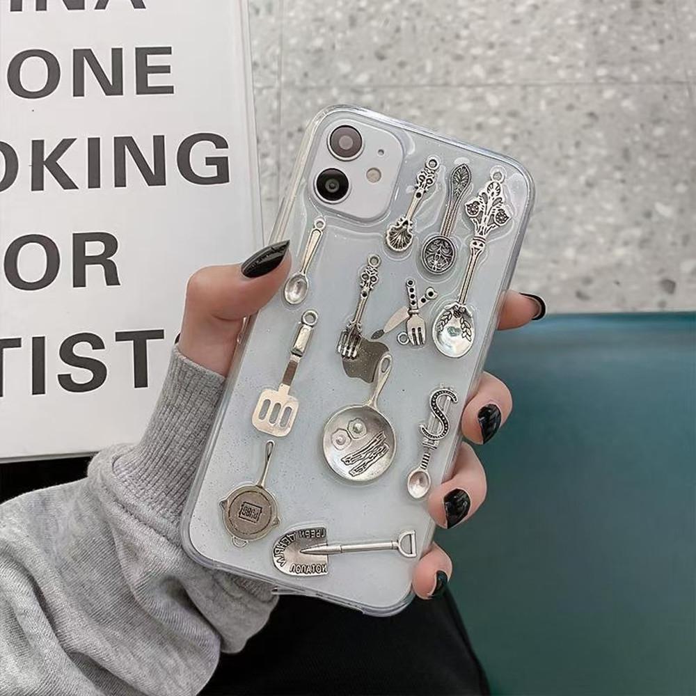 아이폰14프로 입체 투명 하우징 특이한 케이스