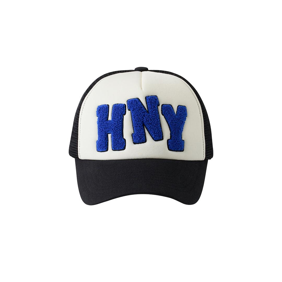 HNY LOGO TRUCKER CAP BLACK
