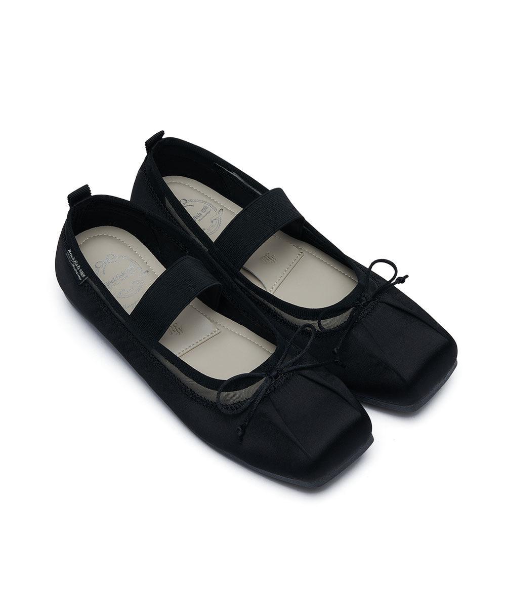 TULE MARYJANES - BLACK