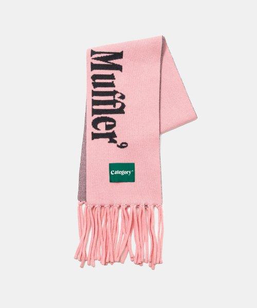 KNIT MUFFLER_LIGHT PINK