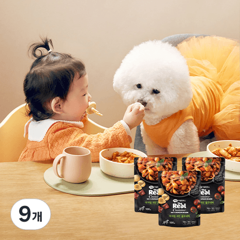 하림펫푸드 강아지 전연령용 더리얼 퀴진 파우치, 볼로네제, 100g, 9개 - 파우치 | 쿠팡
