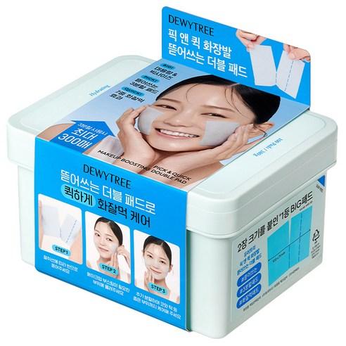 듀이트리 픽앤퀵 화장발 뜯어쓰는 더블 패드 100매 1개 100매, 100개입, 1개