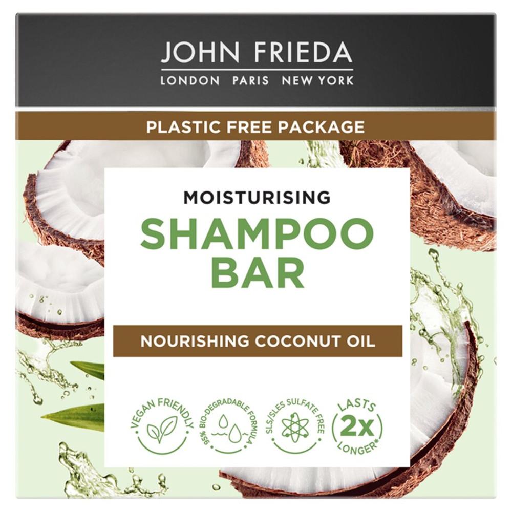 [John Frieda] 존프리다 모이스처라이징 코코넛오일 샴푸바 75G