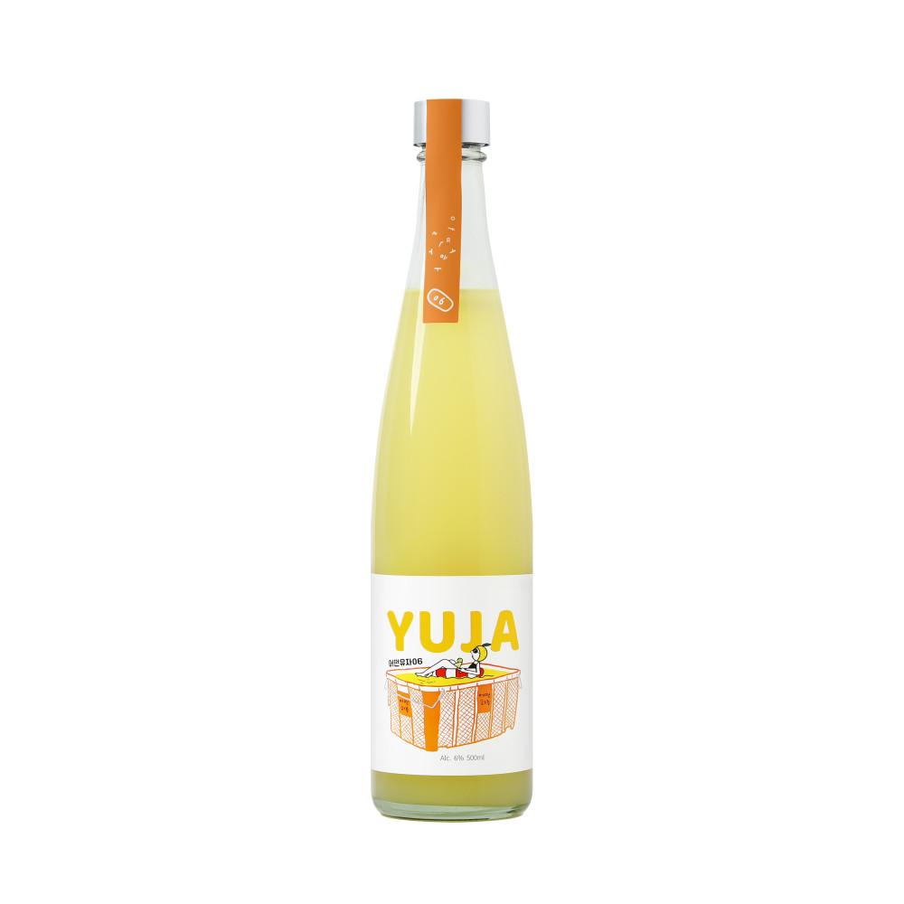 [어떤유자06]어떤유자 6도 500ml 1병 (고흥유자주)