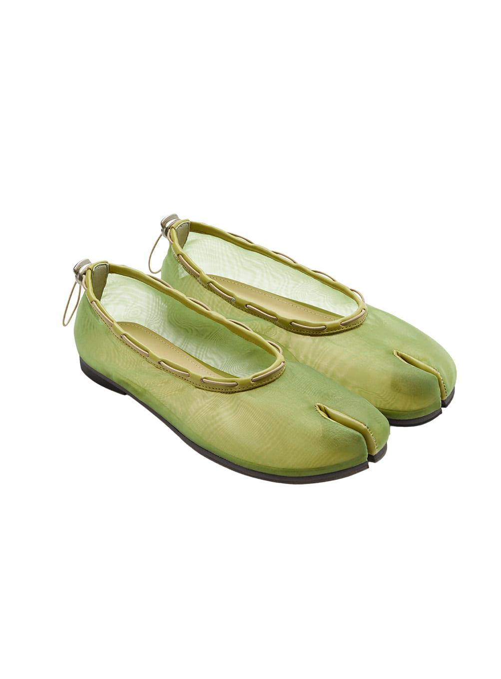 Mesh Air String Flat (Lime)