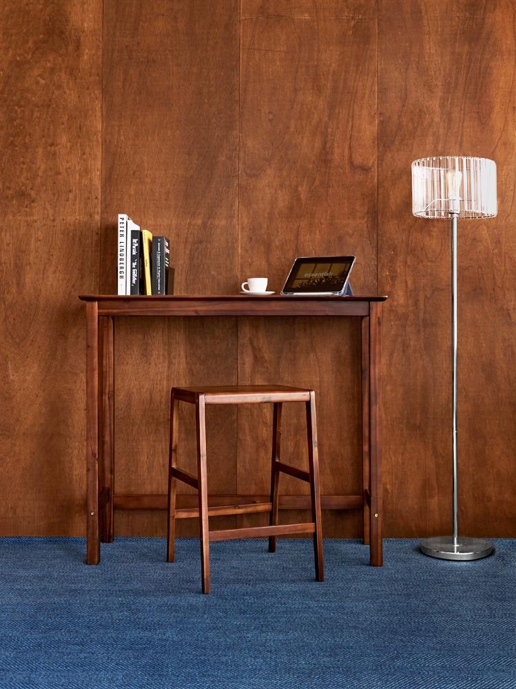 에이든 원목 바 테이블 - 브라운