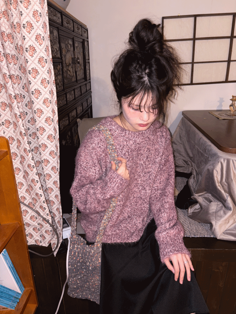 모래하우스 노멀 보카시 니트