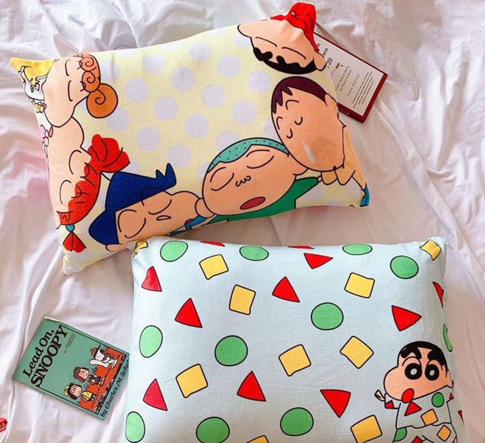 짱구는 못말려 베개커버 / 짱구 베개 케이스 11종 짱아 초코비 액션가면 파자마 흰둥이