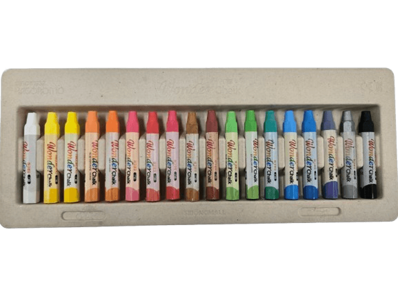 원더쵸크 178 18색 혼합 18본