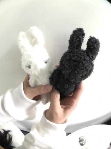 🐰rabbit keyring