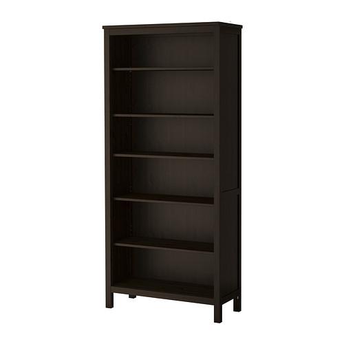 이케아 헴네스 HEMNES 책장 [블랙-브라운] 802.456.35