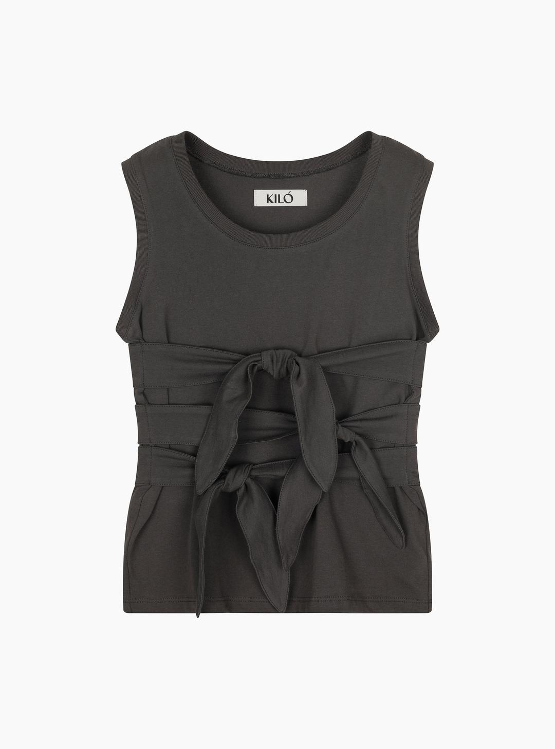 KNOT TOP (CHARCOAL)