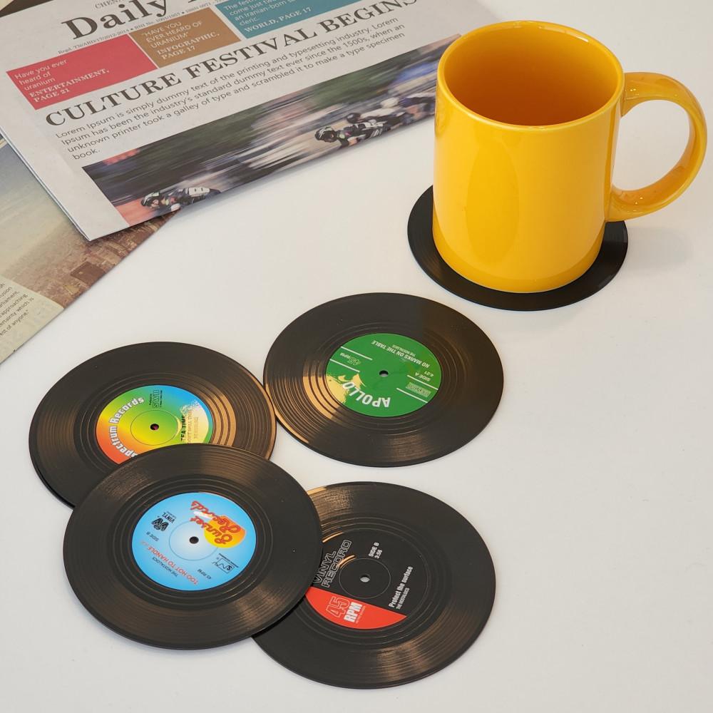라다미노 LP 컵받침 티코스터 홈카페 소품