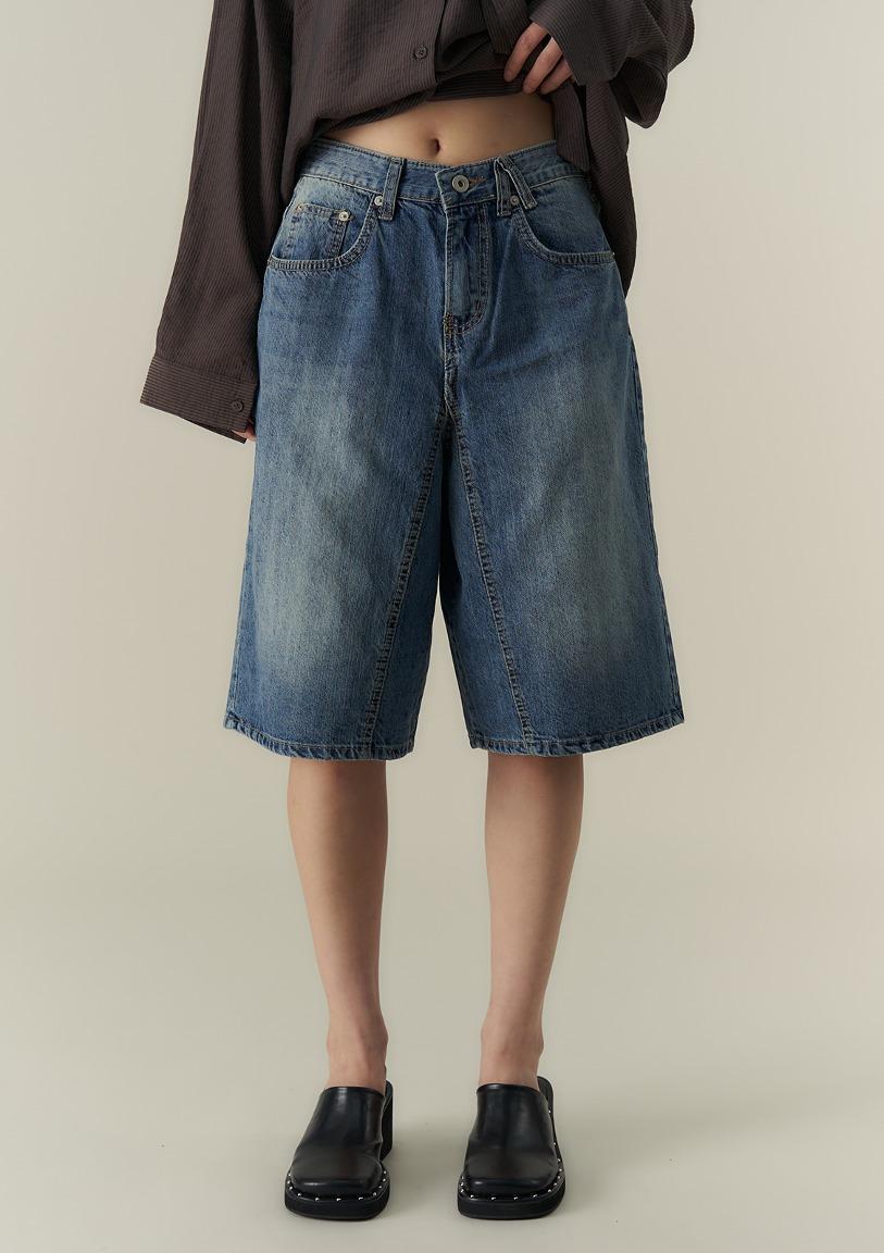 스티치 버뮤다 진 (blue)