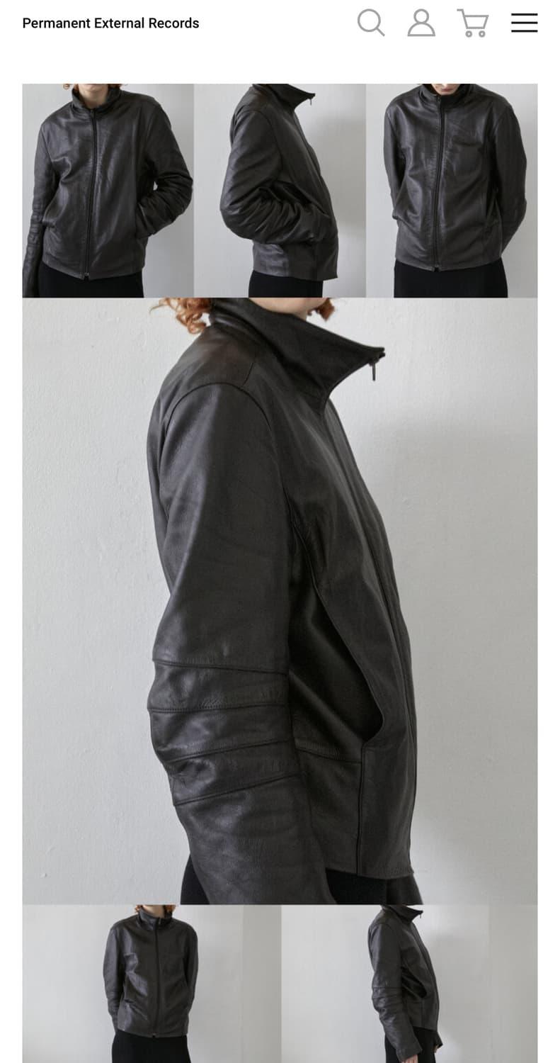 머듈 / 레더 자켓 / appendix leather jacket / 1 | 후루츠패밀리