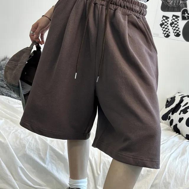 [UNISEX/half ver.]럽 올 컬러 하프 버뮤다 트레이닝 팬츠(black,brown,purple)