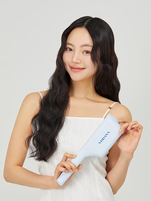 트리플 플로우 물결 고데기 40mm 크리미블루(물결펌)