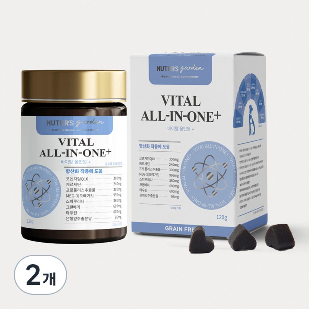 누터스가든 강아지 바이탈 영양제, 종합영양제, 120g, 2개 - 종합영양제 | 쿠팡