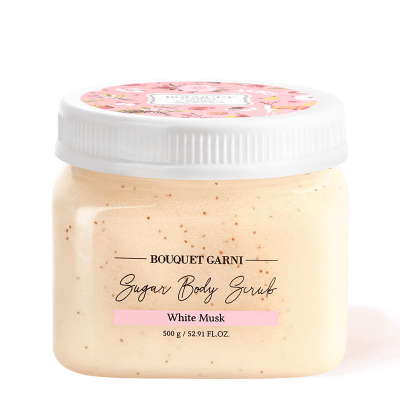 부케가르니 바디스크럽 500ml 화이트머스크 향