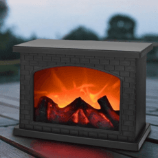 스위트빈 LED 불멍무드등 벽난로무드등 SWB04